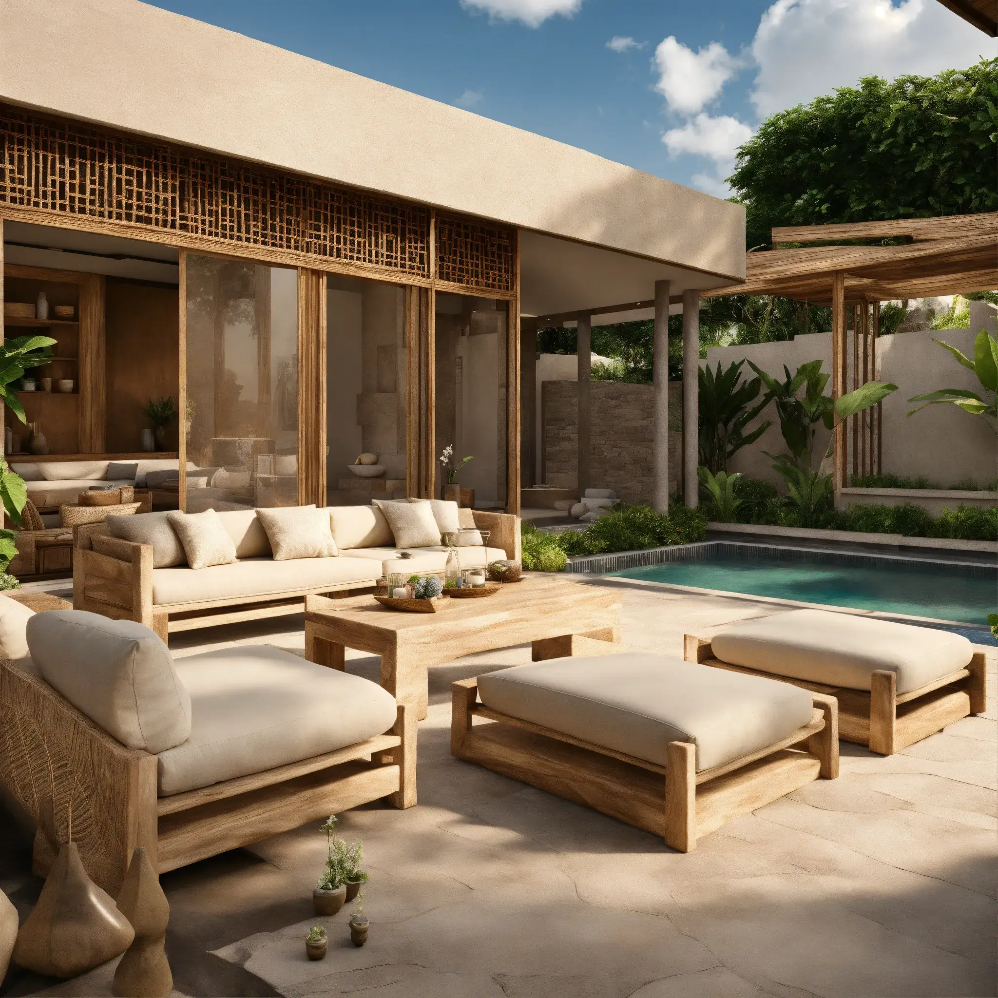 Afwerkingsruimte waar meubels worden geolied en in de was gezet